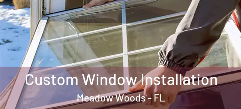  Custom Window Installation Meadow Woods - FL
