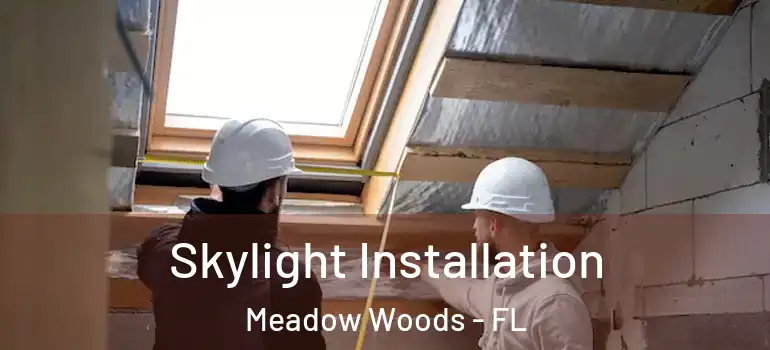  Skylight Installation Meadow Woods - FL